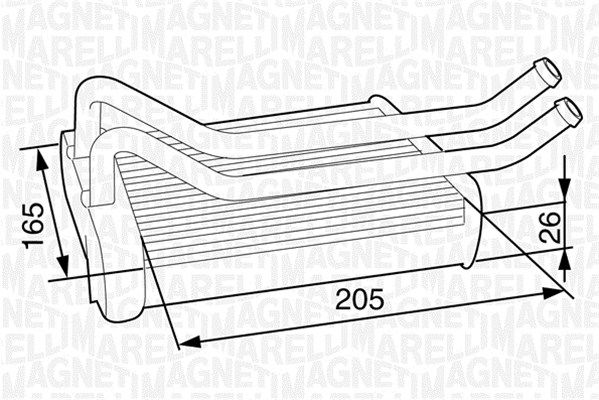 MAGNETI MARELLI Siltummainis, Salona apsilde 350218315000